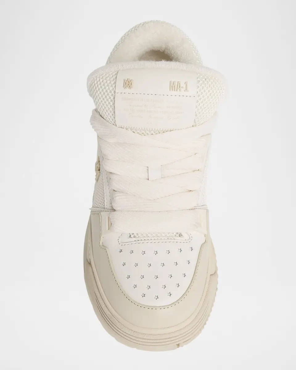 AMIRI MA-1 Mesh & Leather Chunky Sneakers | Thumbnail 4