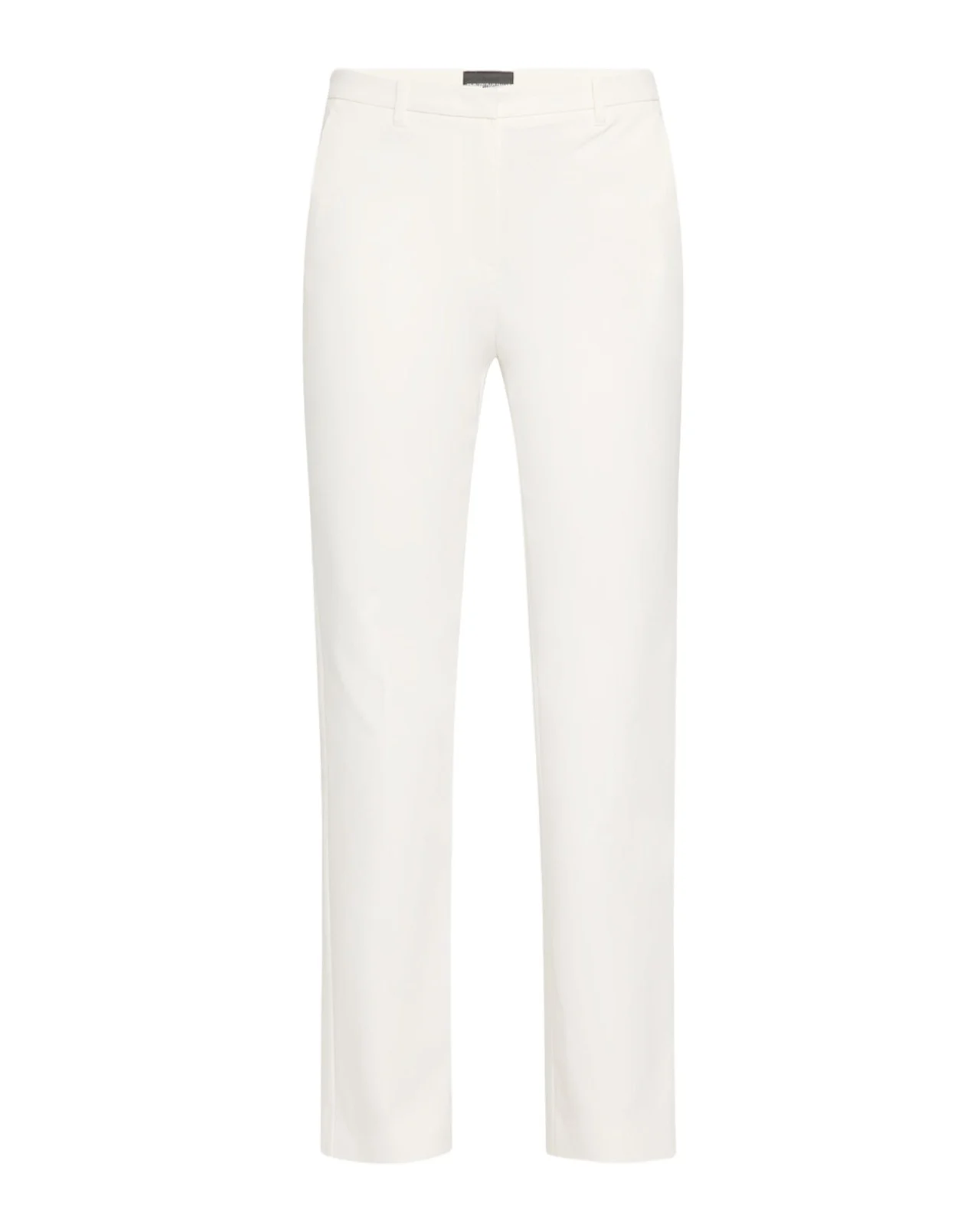 Cotton Straight-Leg Trousers