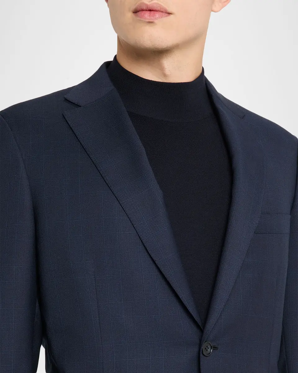 Brioni Men's Wool Tonal Prince of Wales Two-Piece Suit | Thumbnail 3 Brioni Men's Wool Tonal Prince of Wales Two-Piece Suit | Thumbnail 3