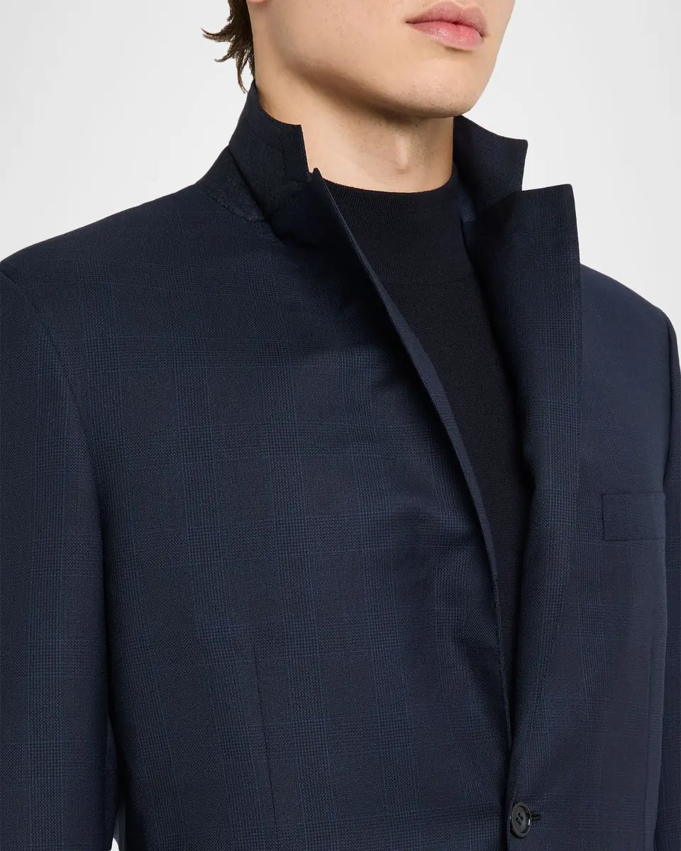 Brioni Men's Wool Tonal Prince of Wales Two-Piece Suit | Thumbnail 5 Brioni Men's Wool Tonal Prince of Wales Two-Piece Suit | Thumbnail 5