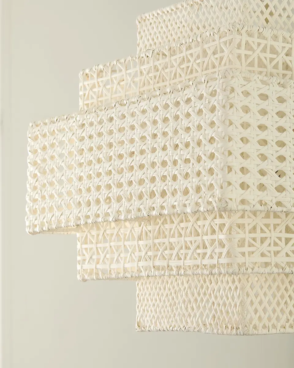 Exclusive Wicker 28.5" 2-Light Chandelier | Thumbnail 4 Exclusive Wicker 28.5" 2-Light Chandelier | Thumbnail 4