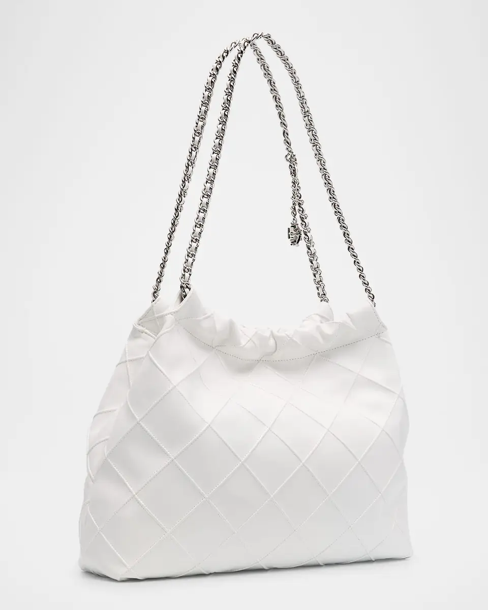 Tory Burch Fleming Quilted Leather Hobo Bag | Thumbnail 2