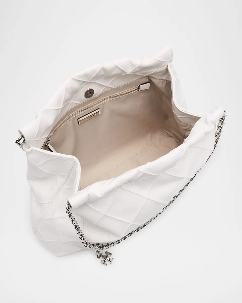 Tory Burch Fleming Quilted Leather Hobo Bag | Thumbnail 3