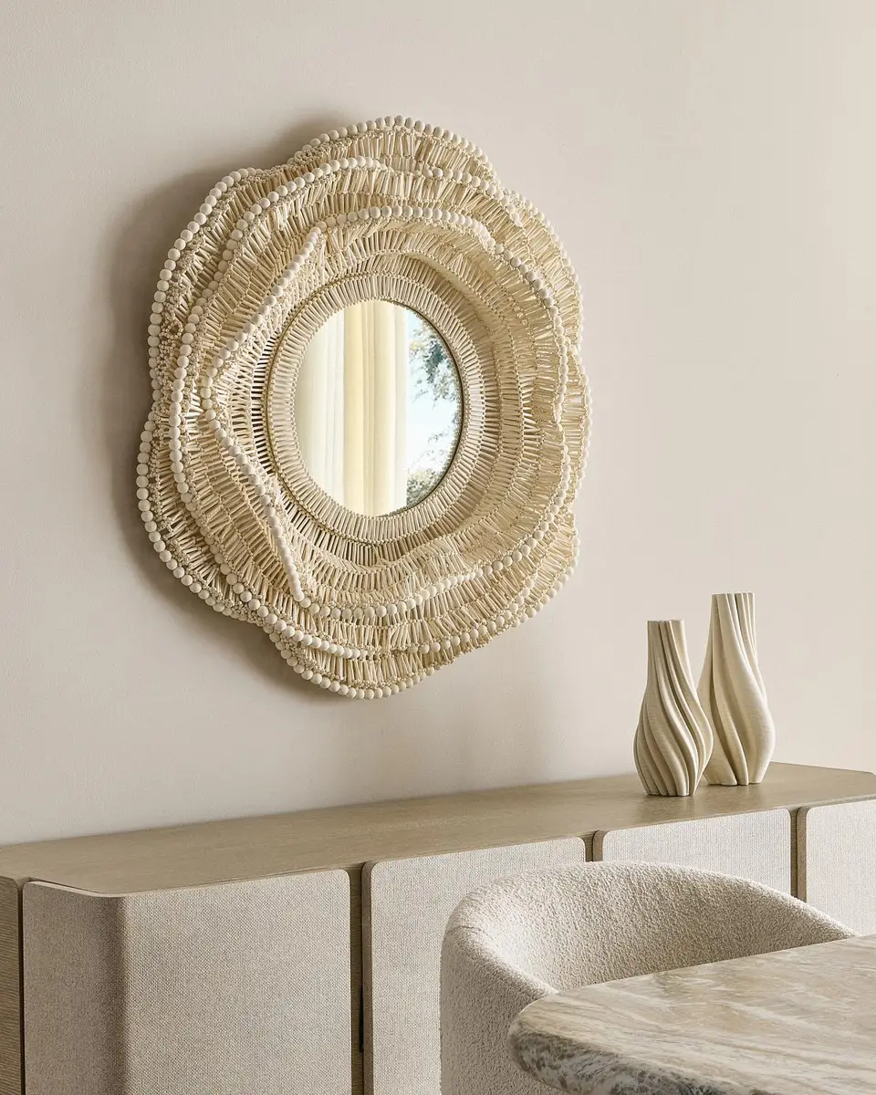 Exclusive Layered Beaded Mirror | Thumbnail 5