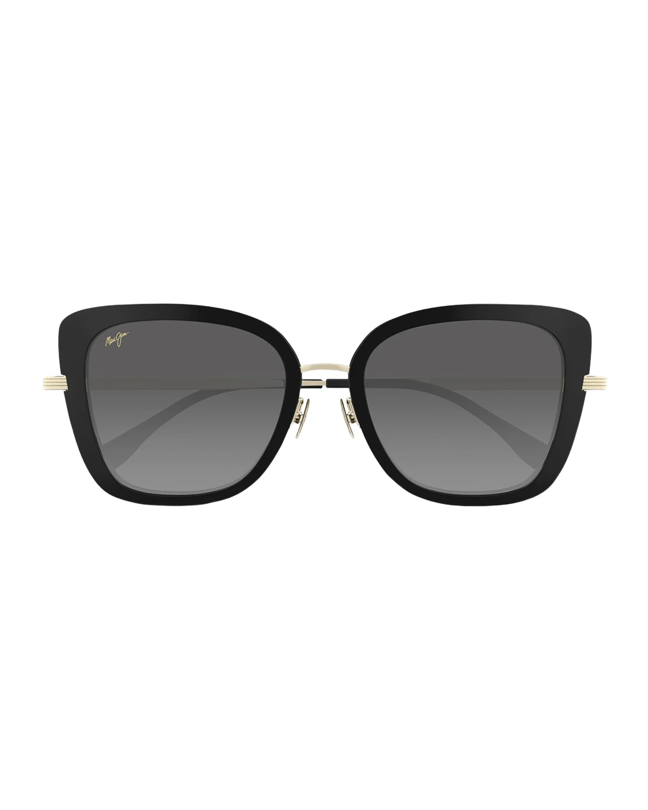 Maui Jim Men's Violet Lake Titanium and Acetate Cat-Eye Sunglasses