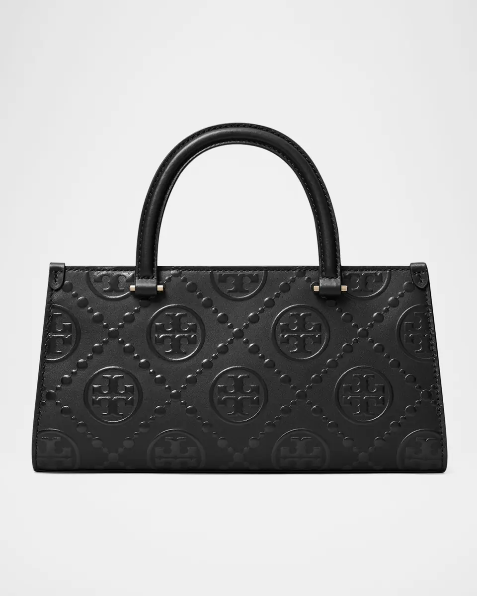 Tory Burch Small T Monogram Embossed East-West Top Handle Bag | Thumbnail 3 Tory Burch Small T Monogram Embossed East-West Top Handle Bag | Thumbnail 3