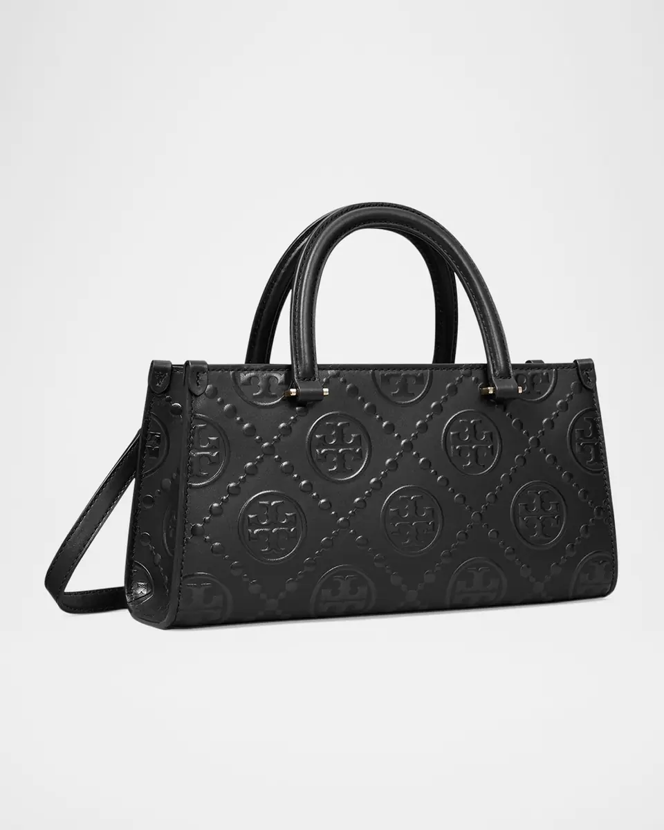 Tory Burch Small T Monogram Embossed East-West Top Handle Bag | Thumbnail 7 Tory Burch Small T Monogram Embossed East-West Top Handle Bag | Thumbnail 7