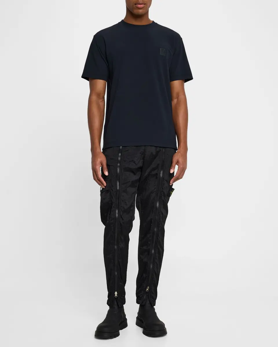 Stone Island Men's Mercerized Cotton Ghost T-Shirt | Thumbnail 2