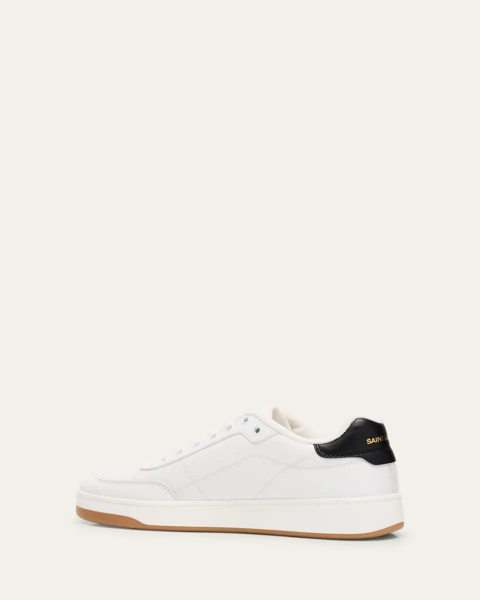 Saint Laurent Men's SL/61 Leather Low-Top Sneakers | Thumbnail 10