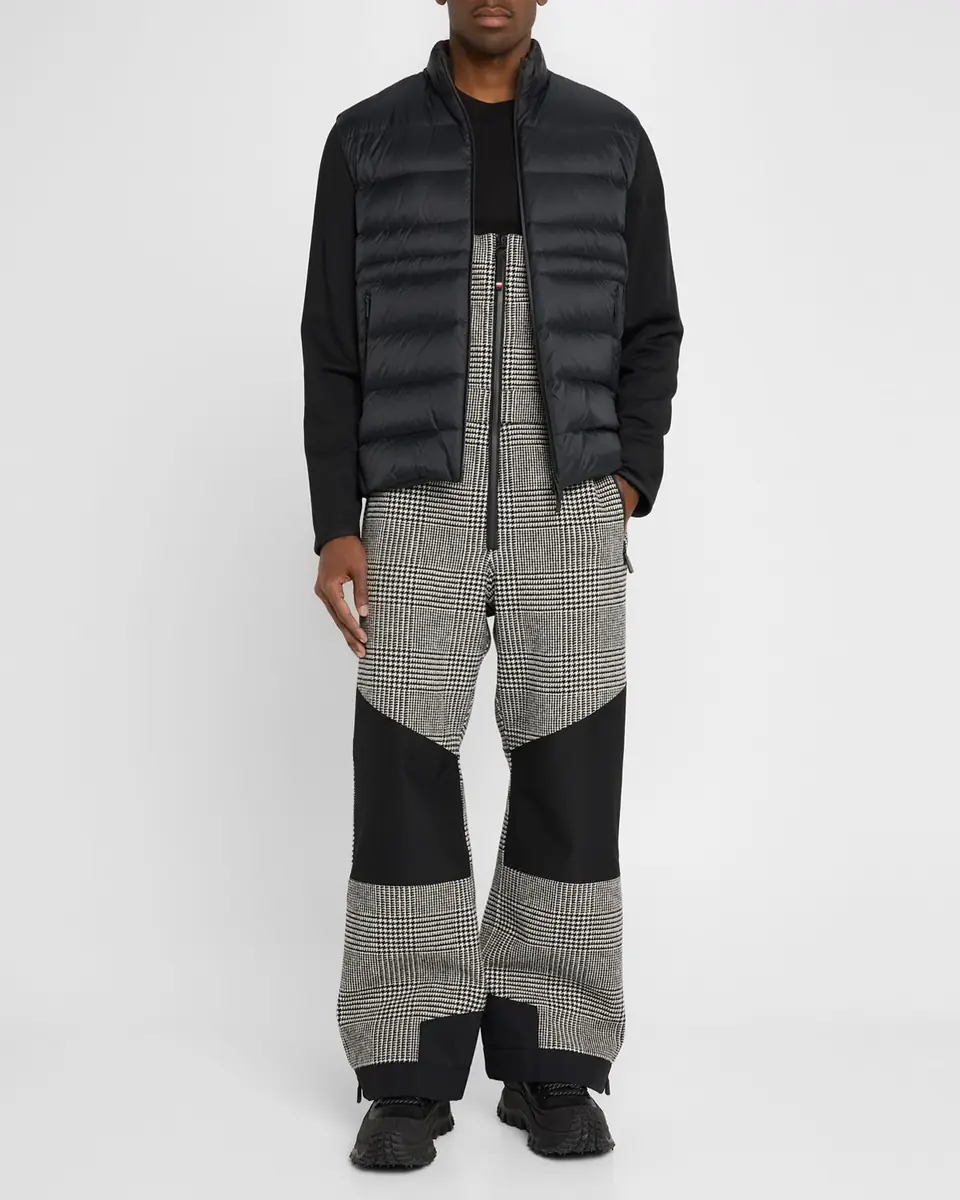 Moncler Men's Zip-Up Down Knit Combo Jacket | Thumbnail 2