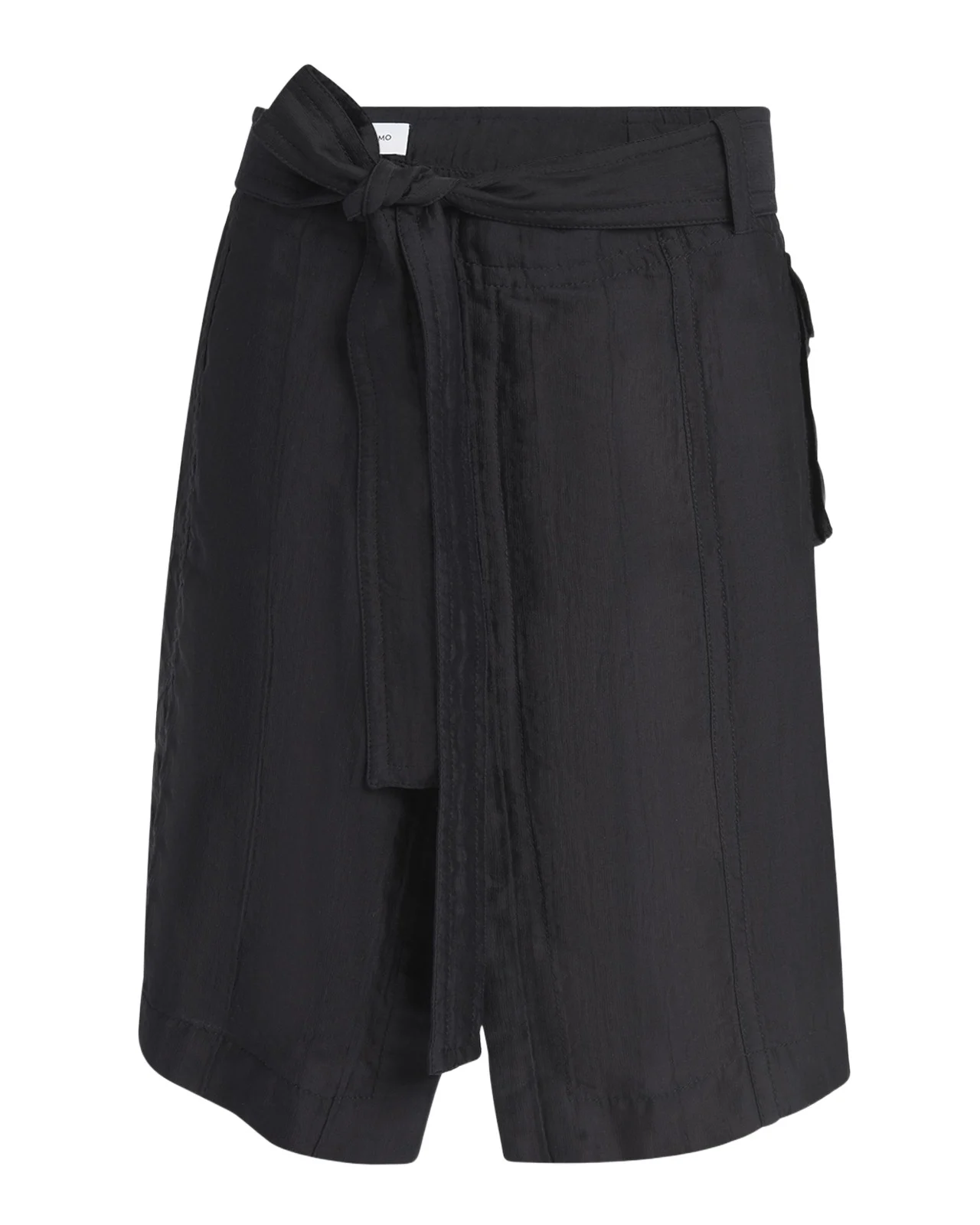 Triple Silk Organdie Belted Skirt