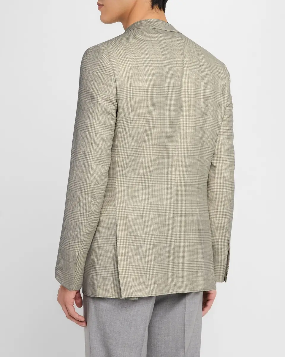 Brioni Men's Plaid Sport Coat | Thumbnail 2