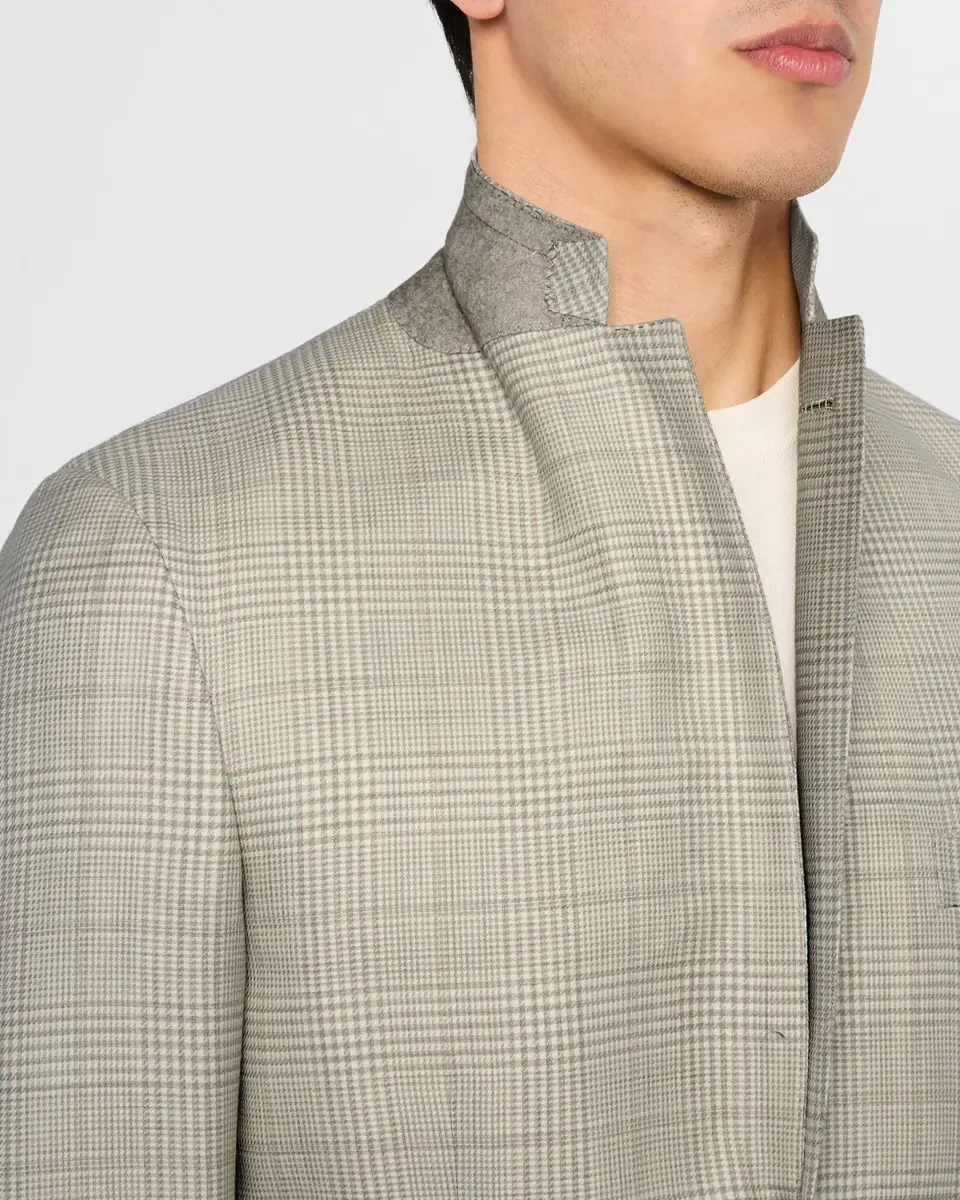 Brioni Men's Plaid Sport Coat | Thumbnail 6