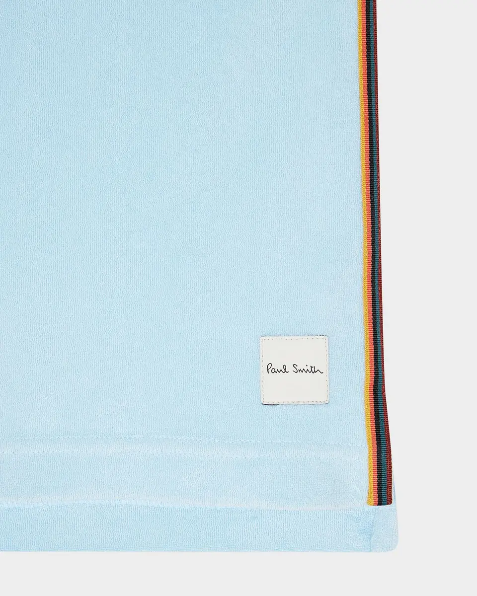 Paul Smith Men's Toweling Johnny Collar Polo Shirt | Thumbnail 2 Paul Smith Men's Toweling Johnny Collar Polo Shirt | Thumbnail 2