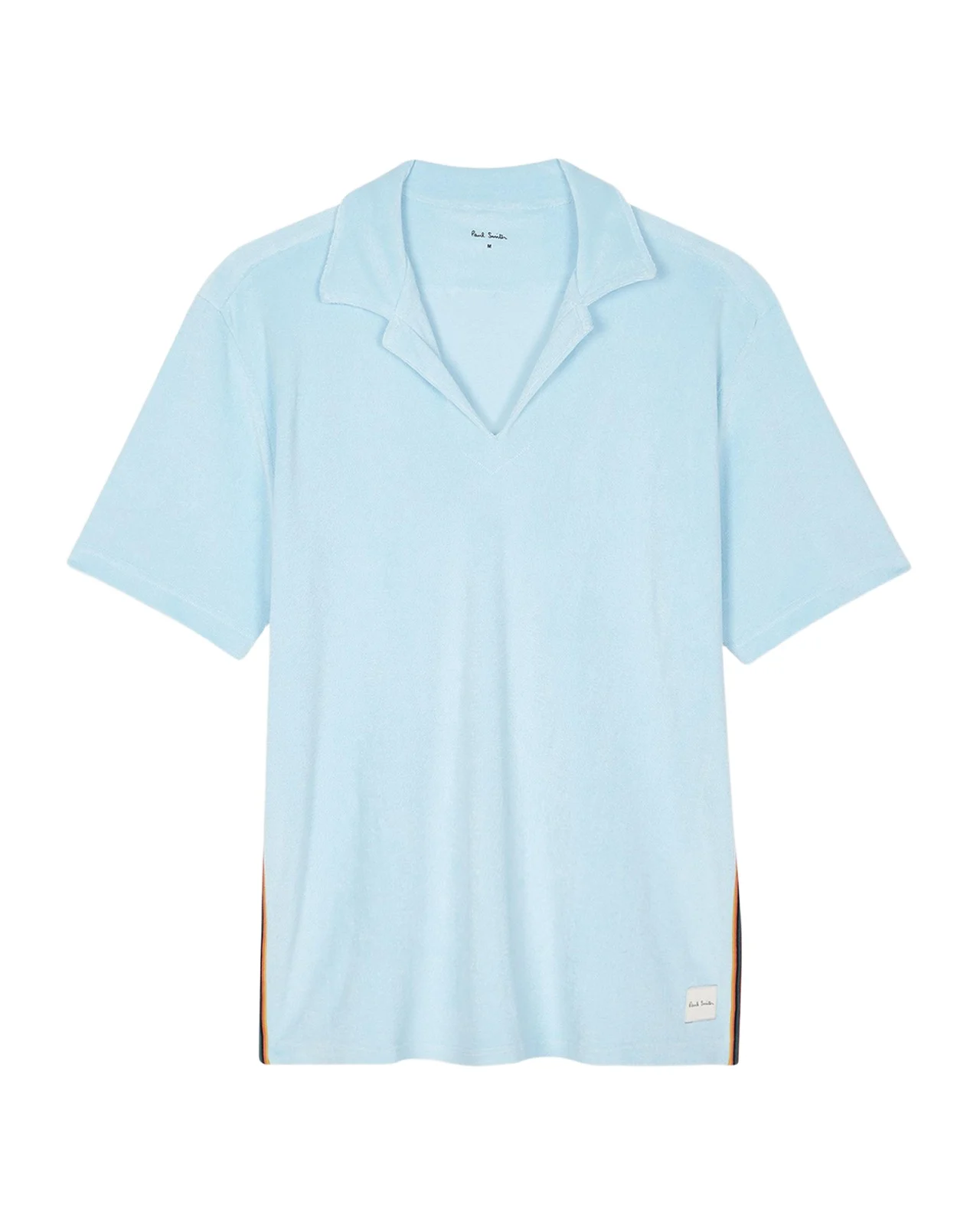 Paul Smith Men's Toweling Johnny Collar Polo Shirt