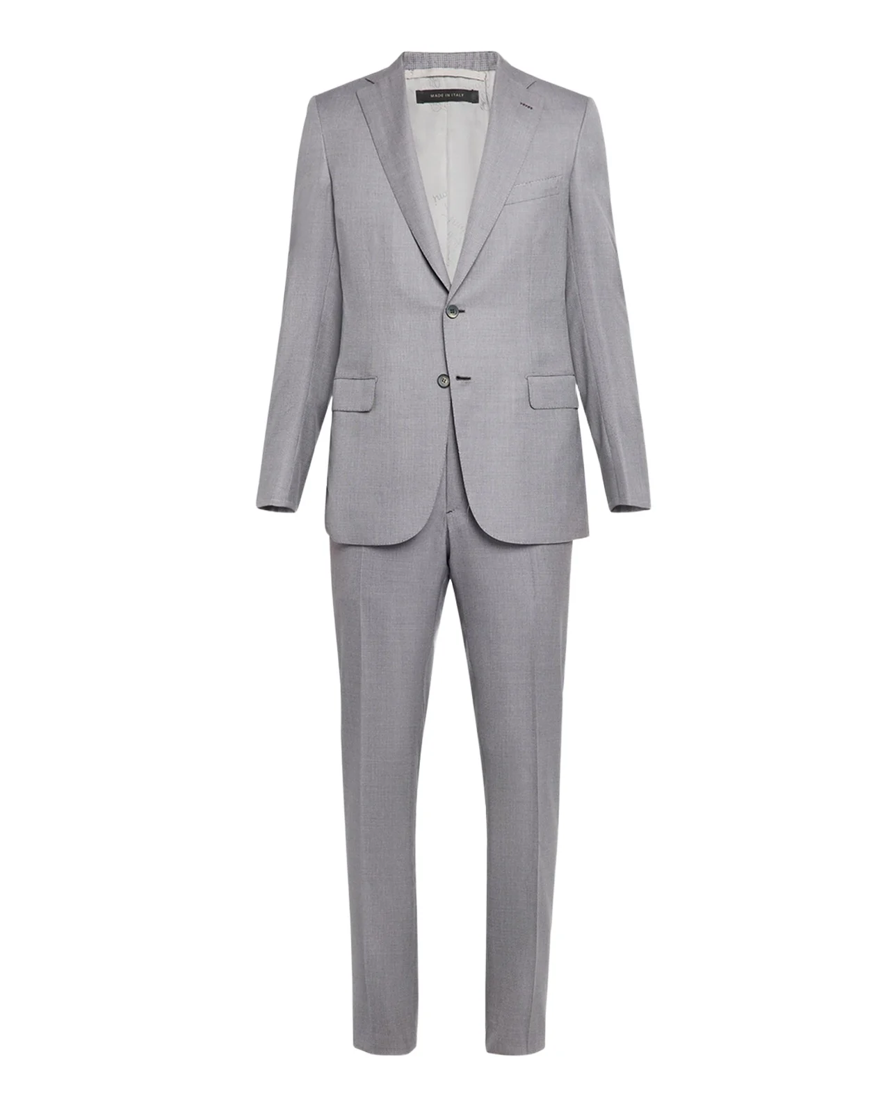 Men's Wool and Silk Modern Fit Two-Piece Suit Men's Wool and Silk Modern Fit Two-Piece Suit