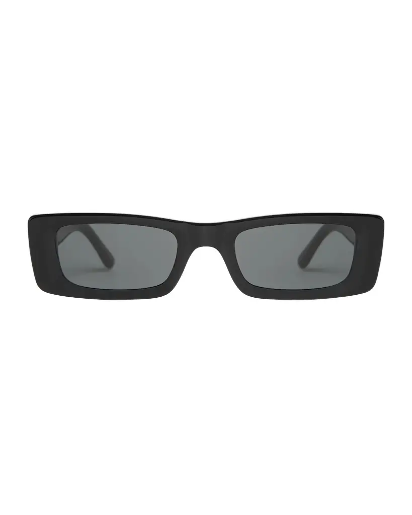Elisa Johnson Flynn Glossy Acetate Rectangle Sunglasses | Image 1 Elisa Johnson Flynn Glossy Acetate Rectangle Sunglasses | Image 1