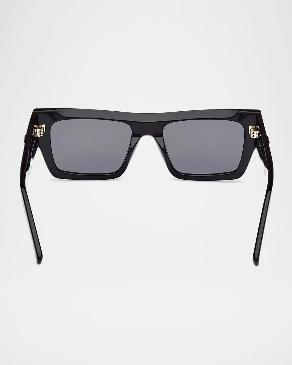 MCM Men's MW0014M Acetate Rectangle Sunglasses | Thumbnail 4 MCM Men's MW0014M Acetate Rectangle Sunglasses | Thumbnail 4