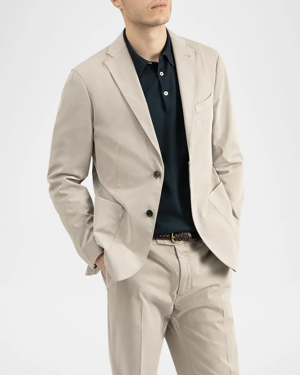 Boglioli Men's Garment-Dyed Solid Suit | Thumbnail 4 Boglioli Men's Garment-Dyed Solid Suit | Thumbnail 4