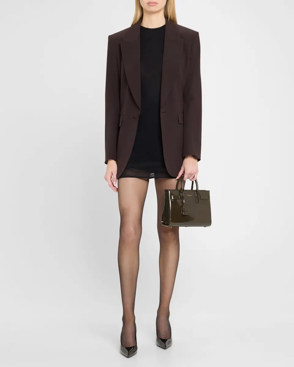 Saint Laurent Sac de Jour Nano Top-Handle Bag in Patent Leather | Thumbnail 4 Saint Laurent Sac de Jour Nano Top-Handle Bag in Patent Leather | Thumbnail 4