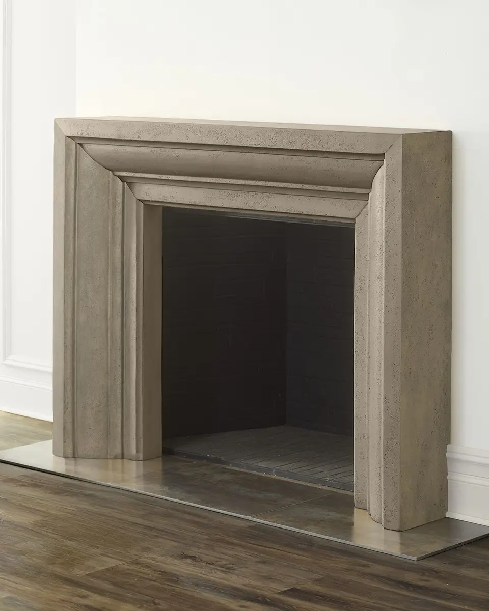 Exclusive Sutton Indoor/Outdoor Fireplace Mantle | Thumbnail 2 Exclusive Sutton Indoor/Outdoor Fireplace Mantle | Thumbnail 2