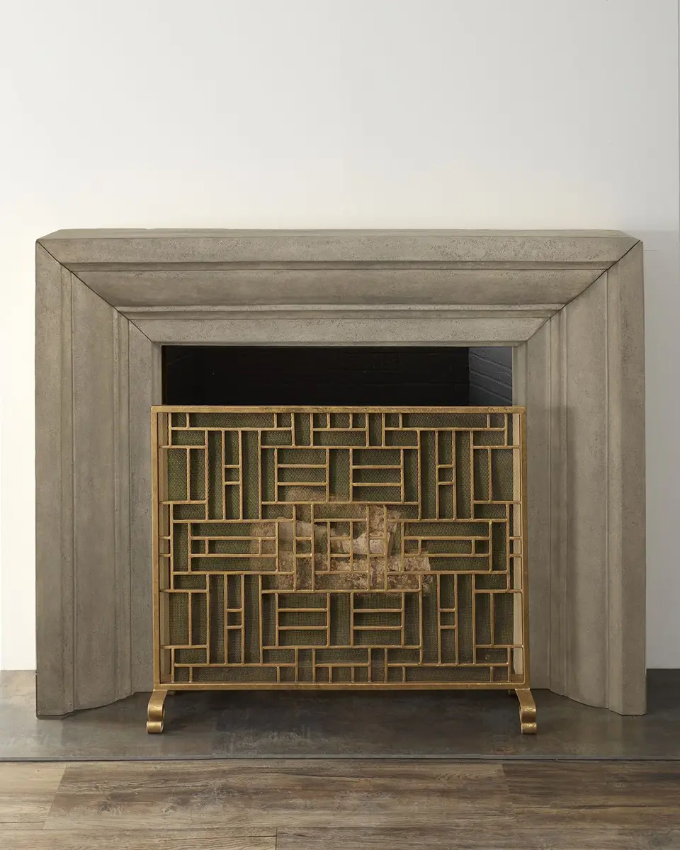 Exclusive Sutton Indoor/Outdoor Fireplace Mantle | Thumbnail 3 Exclusive Sutton Indoor/Outdoor Fireplace Mantle | Thumbnail 3