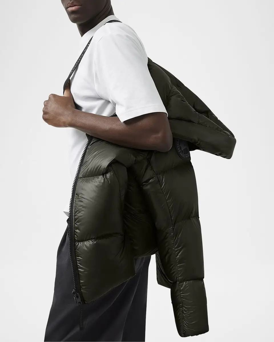 Canada Goose Men's Crofton Black Disc Puffer Jacket | Thumbnail 6