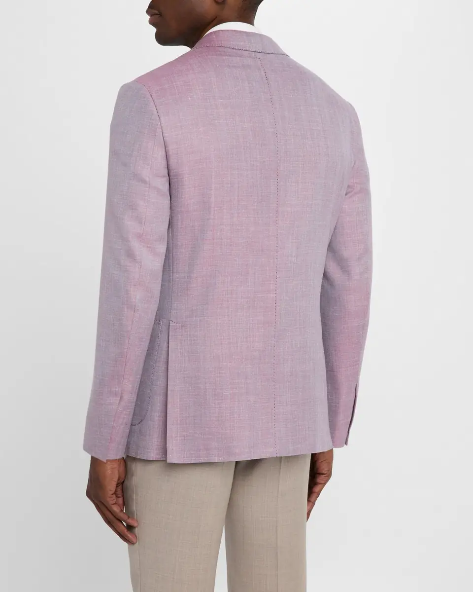 Brioni Men's Herringbone Blazer | Thumbnail 3