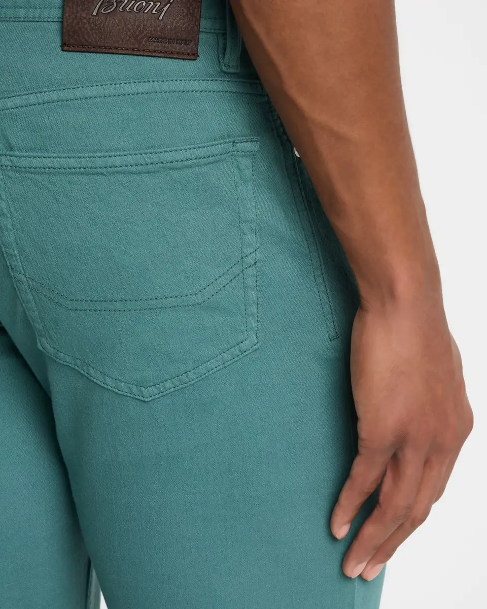 Brioni Men's Denim Five-Pocket Pants | Thumbnail 5