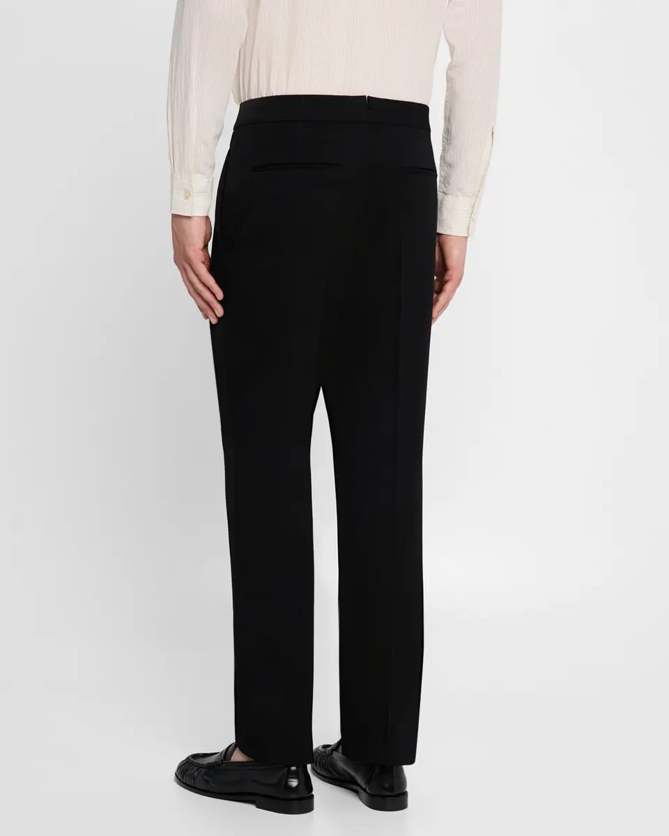 Saint Laurent Men's Slim Grain de Poudre Pants | Thumbnail 3 Saint Laurent Men's Slim Grain de Poudre Pants | Thumbnail 3