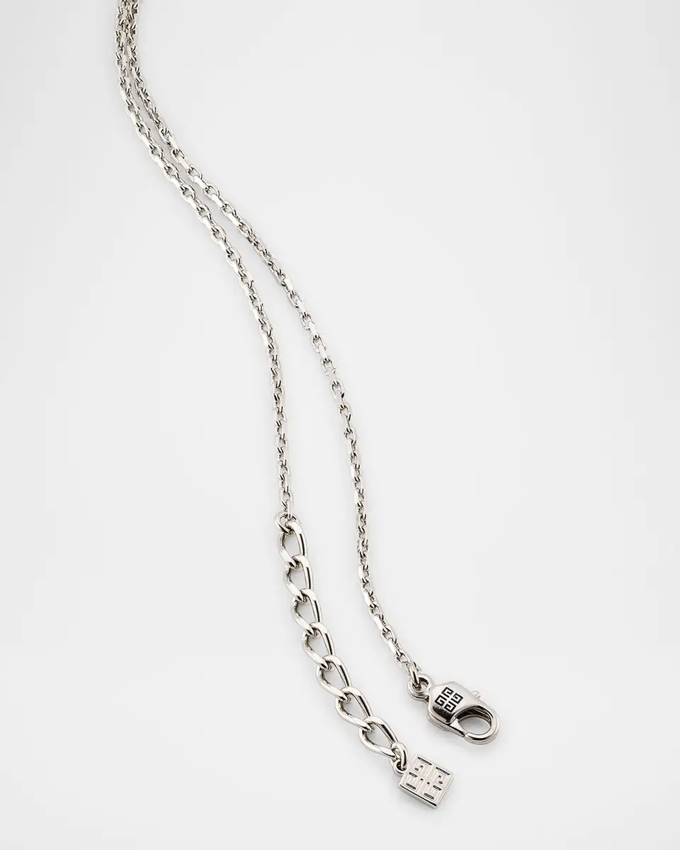Givenchy 4G Liquid Fringe Crystal Necklace | Thumbnail 3