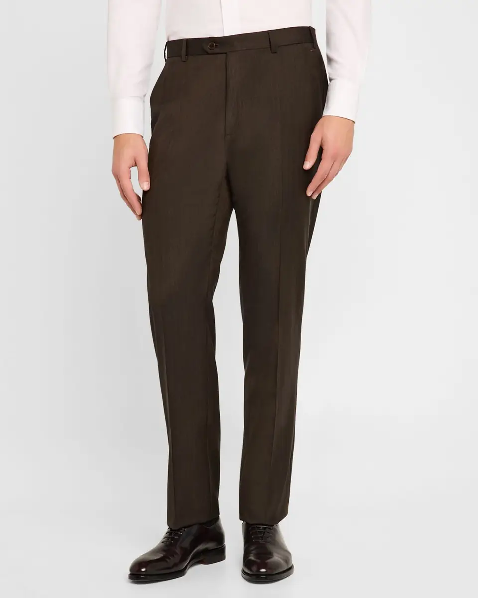 Brioni Men's Tigullio Wool Dress Pants | Thumbnail 2