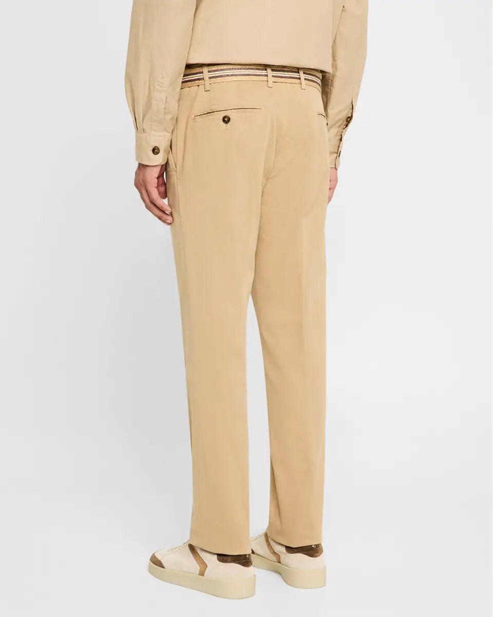 Canali Men's Straight Fit Flat-Front Pants | Thumbnail 2 Canali Men's Straight Fit Flat-Front Pants | Thumbnail 2