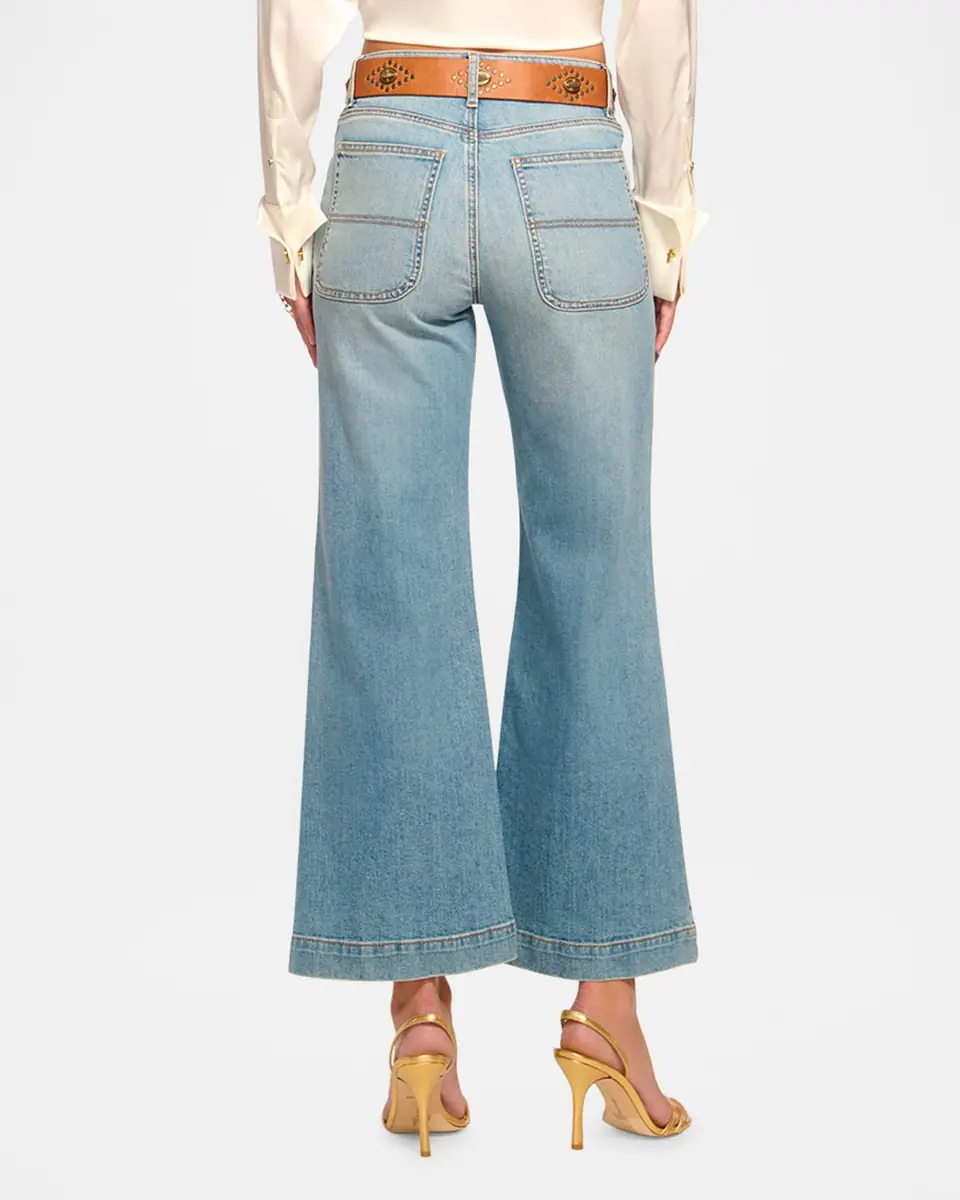 Ramy Brook Clifford Cropped Wide-Leg Jeans | Thumbnail 3 Ramy Brook Clifford Cropped Wide-Leg Jeans | Thumbnail 3