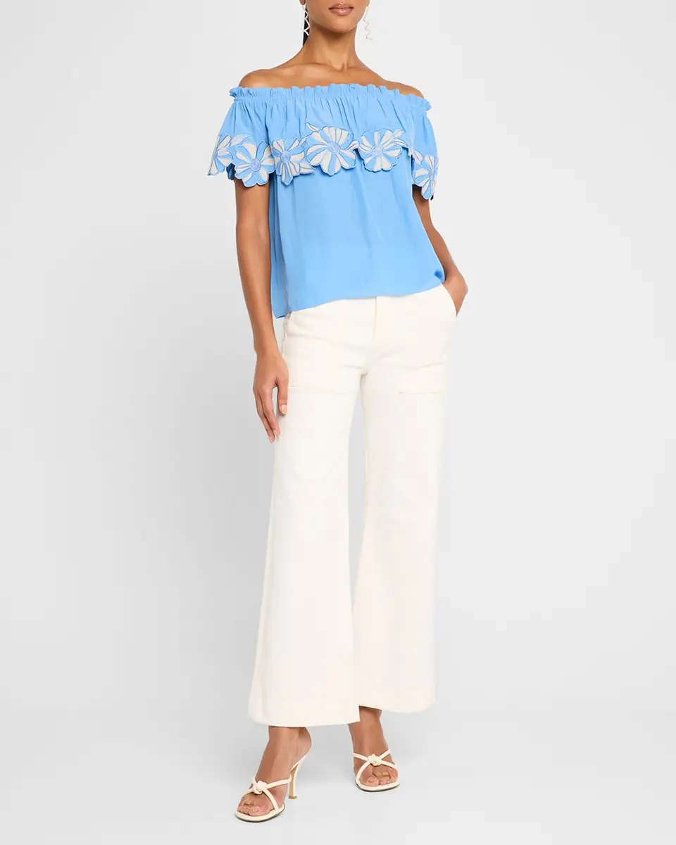 Ramy Brook Clifford Wide-Leg Jeans | Thumbnail 2 Ramy Brook Clifford Wide-Leg Jeans | Thumbnail 2