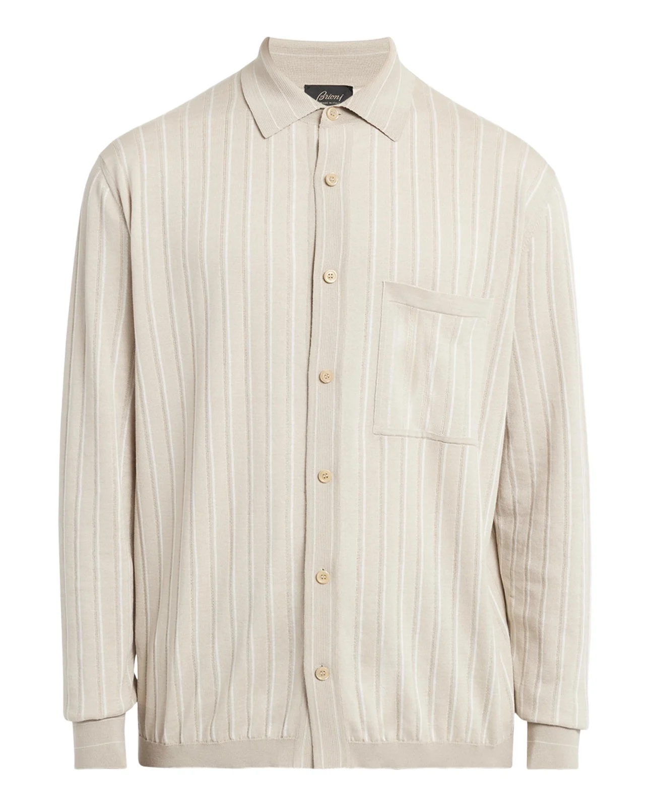 Men's Long-Sleeve Striped Sweater