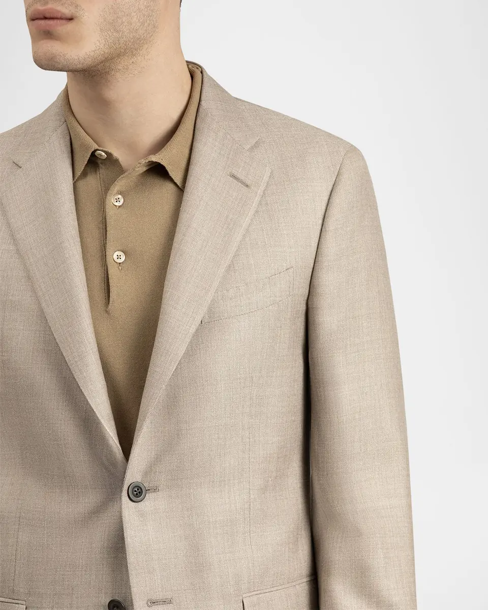 Boglioli Men's Wool, Silk and Linen-Blend Blazer | Thumbnail 5 Boglioli Men's Wool, Silk and Linen-Blend Blazer | Thumbnail 5