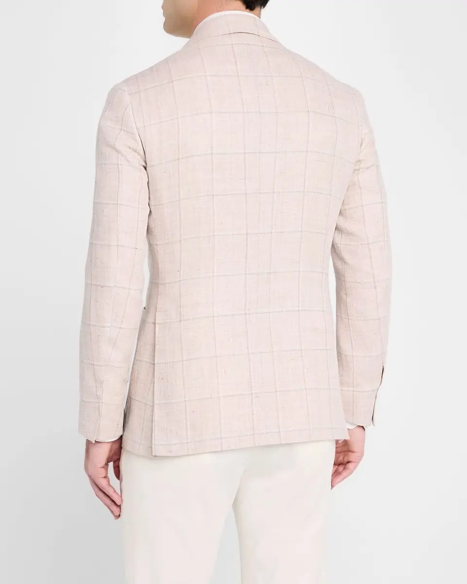 Canali Men's Windowpane Sport Coat | Thumbnail 3 Canali Men's Windowpane Sport Coat | Thumbnail 3