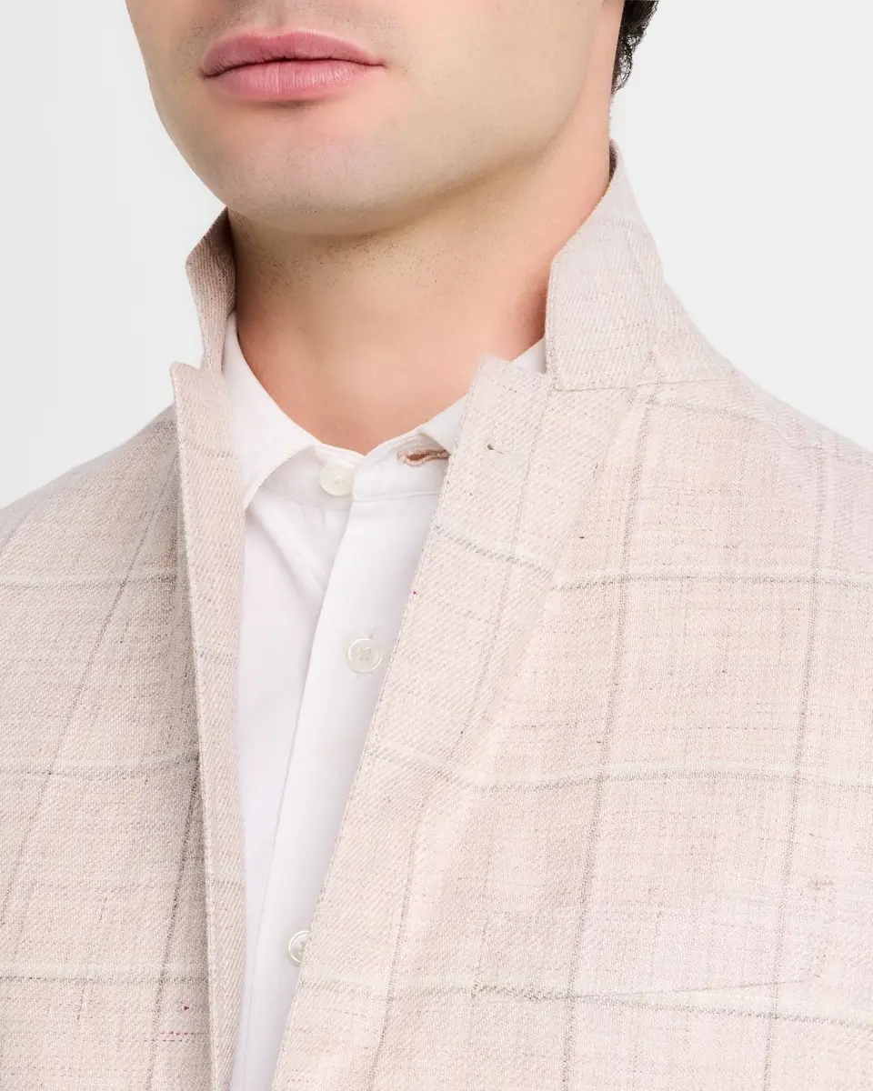 Canali Men's Windowpane Sport Coat | Thumbnail 7 Canali Men's Windowpane Sport Coat | Thumbnail 7
