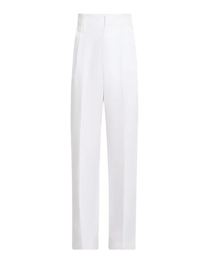 High-Rise Cotton Gabardine Wide-Leg Pants High-Rise Cotton Gabardine Wide-Leg Pants