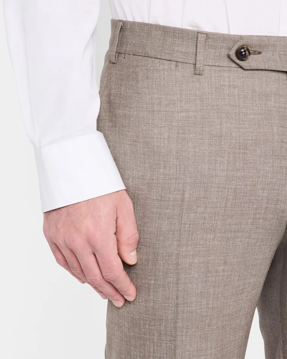 Canali Men's Melange Wool Dress Pants | Thumbnail 5
