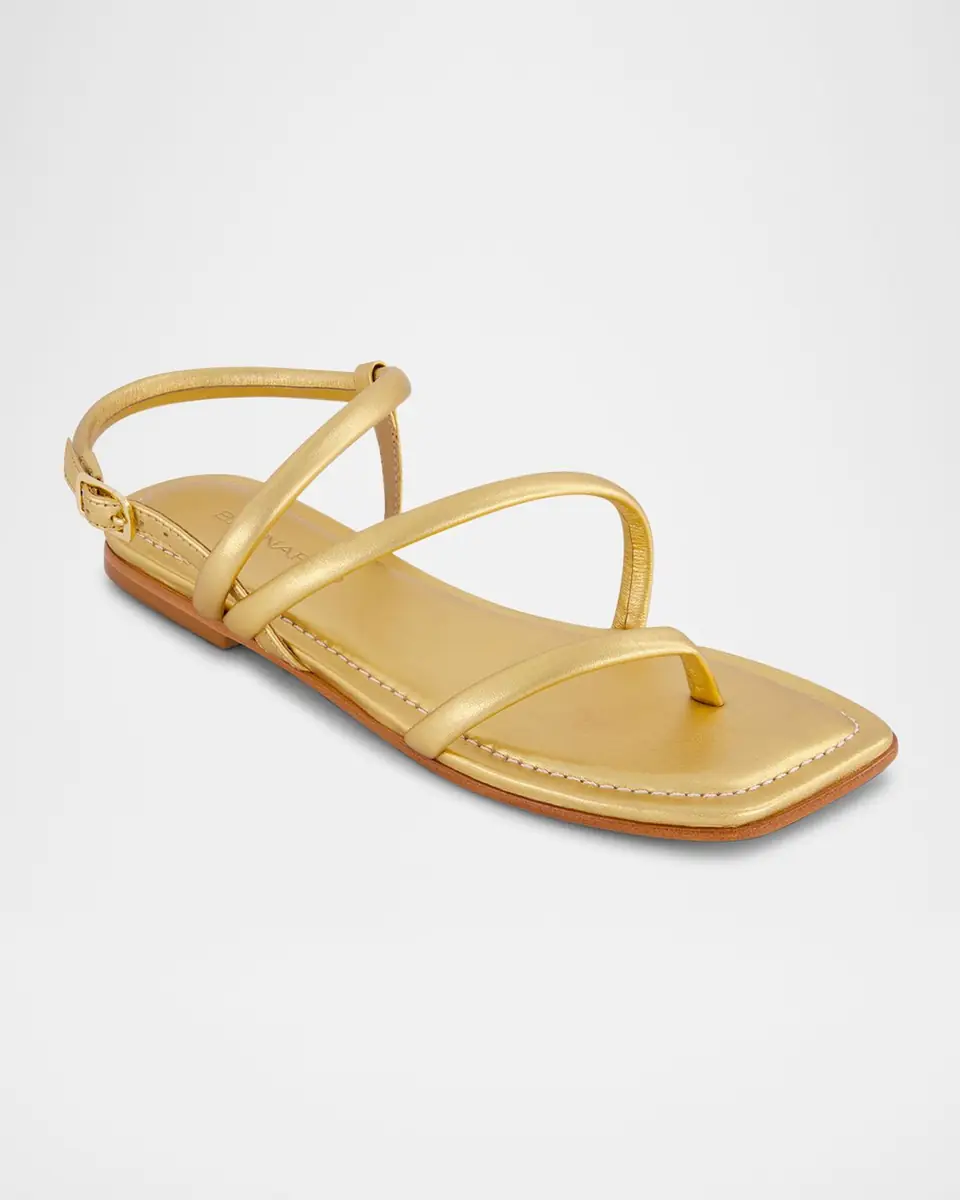 Bernardo Odessa Metallic Thong Slingback Sandals | Thumbnail 6 Bernardo Odessa Metallic Thong Slingback Sandals | Thumbnail 6