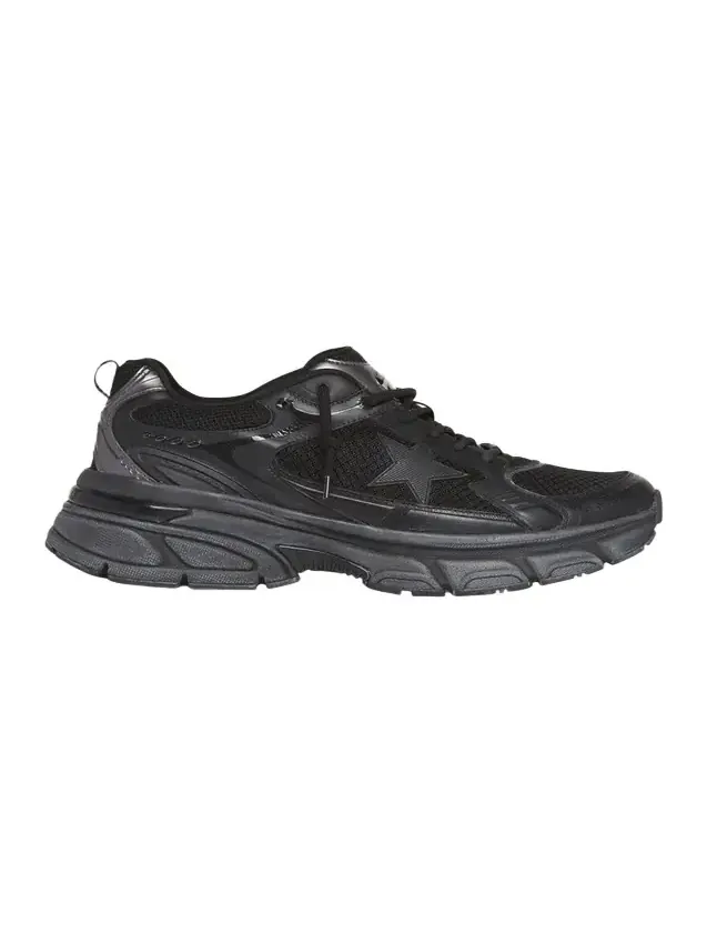 Men's Lightstar Mesh and Leather Sneakers Men's Lightstar Mesh and Leather Sneakers