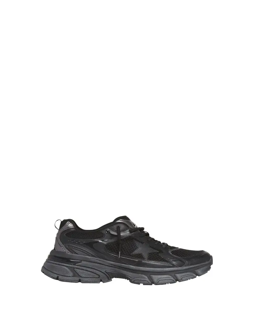 Golden Goose Men's Lightstar Mesh and Leather Sneakers