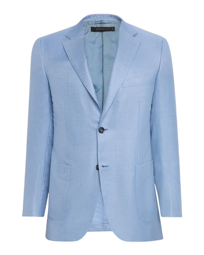 Brioni Men 's Wool-Silk Hopsack Blazer | Image 1 Brioni Men 's Wool-Silk Hopsack Blazer | Image 1