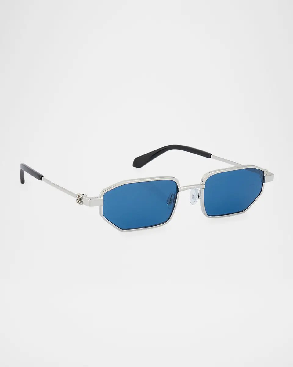 Off-White Men's Loa Metal Rectangle Sunglasses | Thumbnail 3 Off-White Men's Loa Metal Rectangle Sunglasses | Thumbnail 3