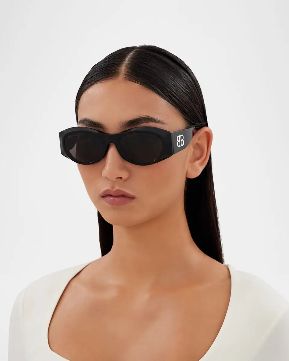 Balenciaga Acetate Round Sunglasses | Thumbnail 4 Balenciaga Acetate Round Sunglasses | Thumbnail 4