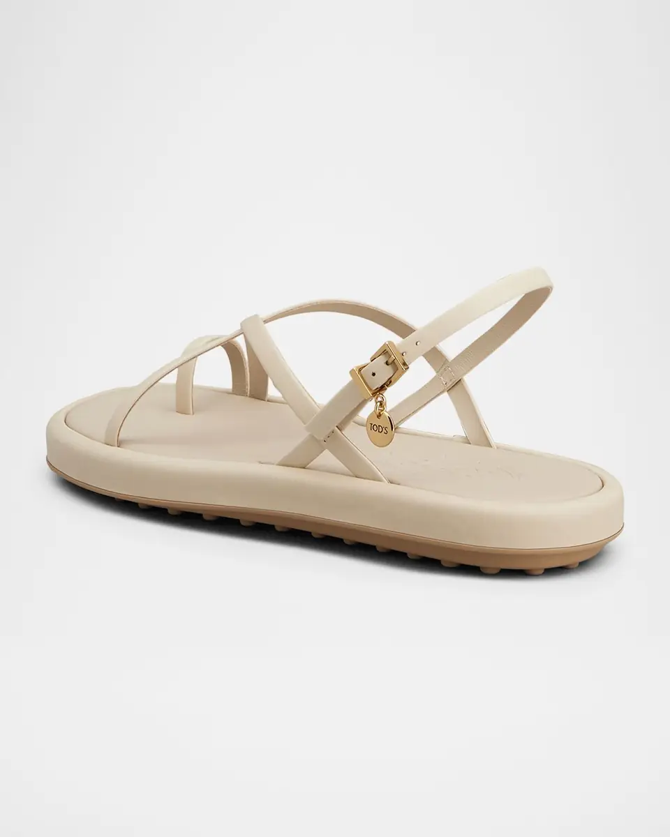 Tod's Multi-Strap Leather Toe-Loop Sandals | Thumbnail 3 Tod's Multi-Strap Leather Toe-Loop Sandals | Thumbnail 3