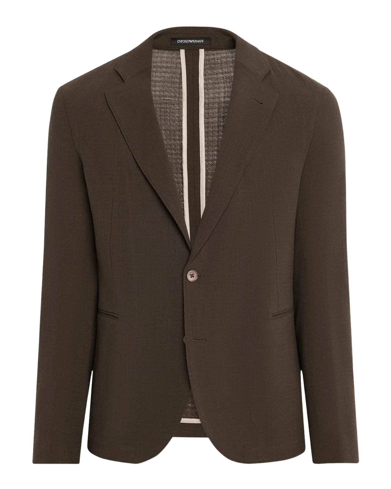 Men's Crepe Wool Single-Breasted Sport Coat