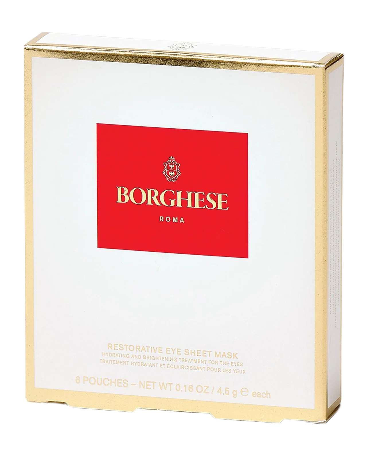 Borghese Restorative Eye Sheet Masks, 0.16 oz.